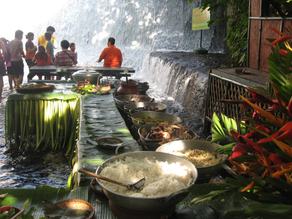 food-waterfall