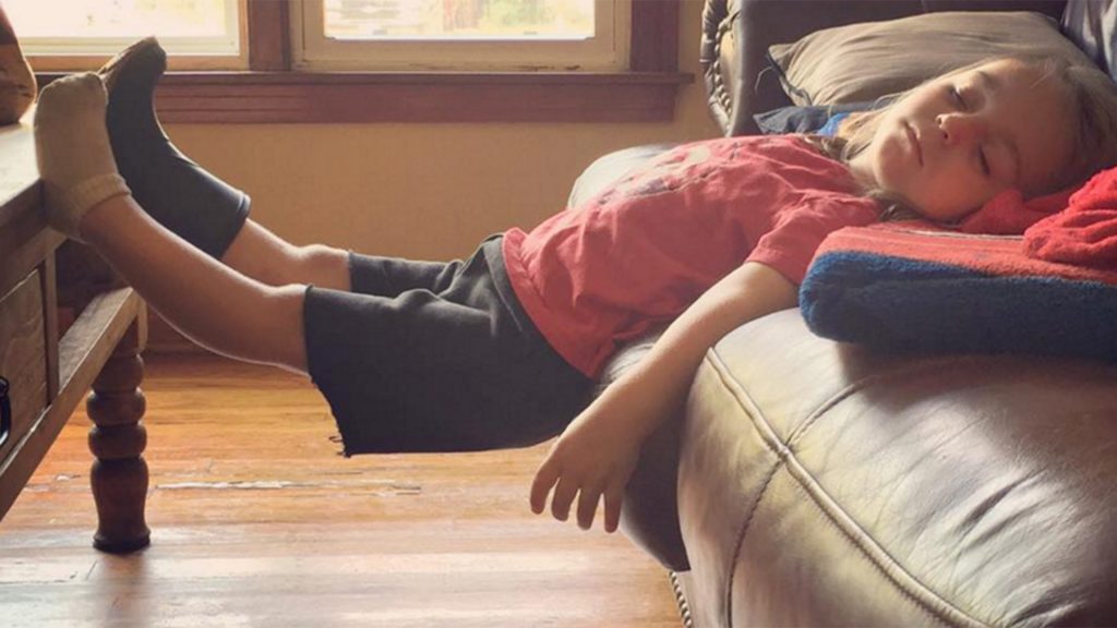 TODAY viewers share the funniest spots where their kids have fallen asleep.